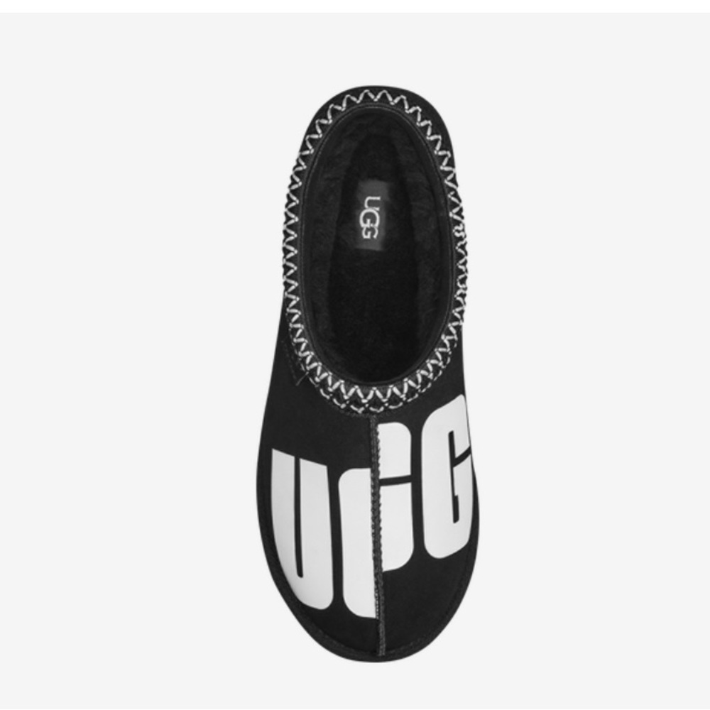 UGG TASMAN CHOPD Gray Sliders Slippers - Picture 4 of 5